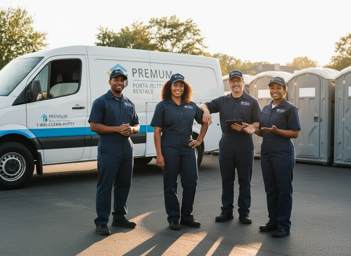 VIP Portable Toilets company in Attica, MI